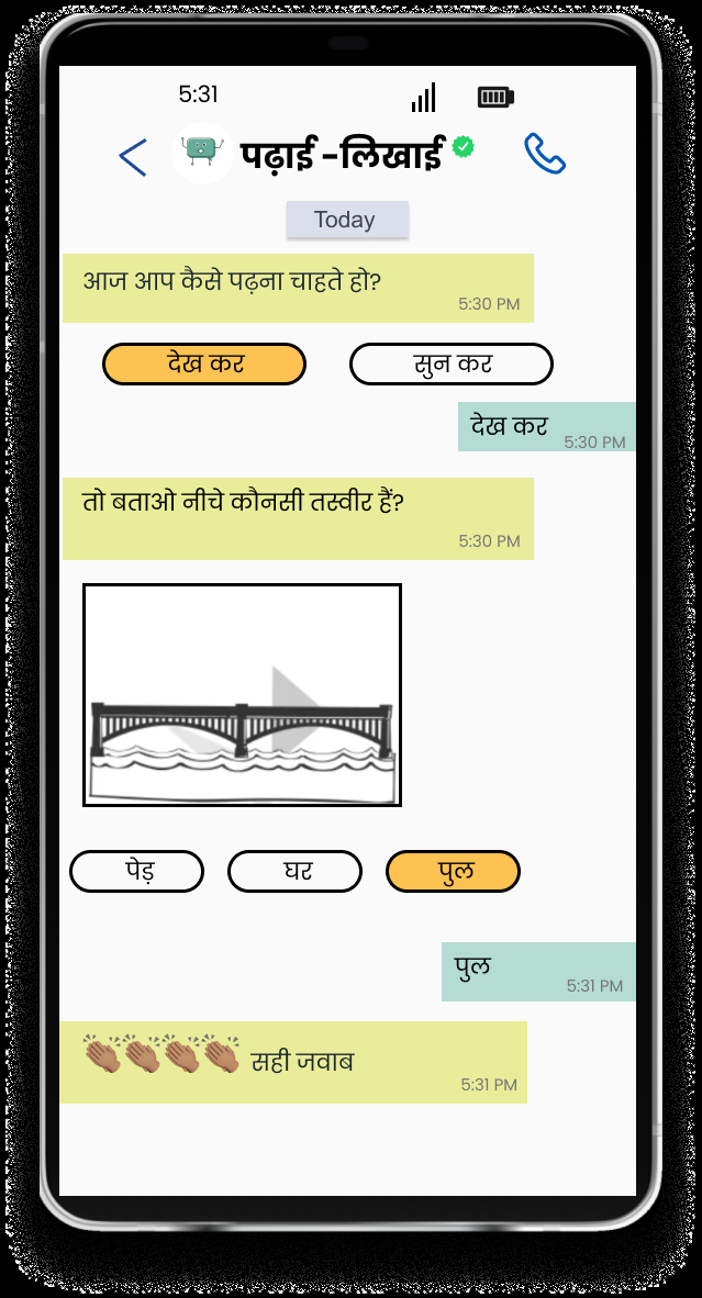 Agha Khan Foundation — WhatsApp storytelling chatbot for parent education